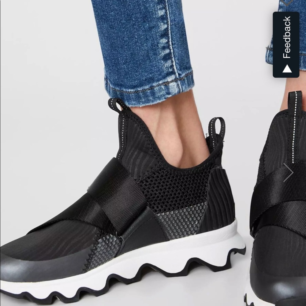 Sorel Kinetic sneaker. Black. 8.5